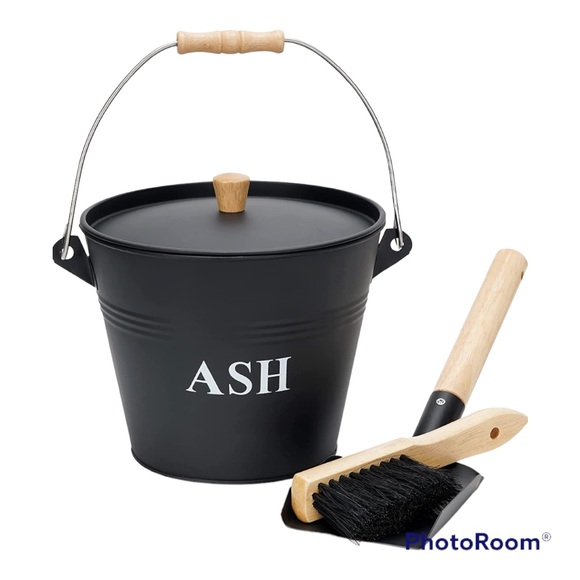 Other - ASH BUCKET WITH SHOVEL AND BRUSH